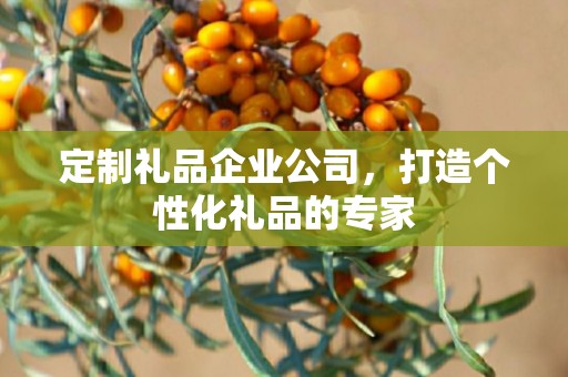 定制礼品企业公司，打造个性化礼品的专家